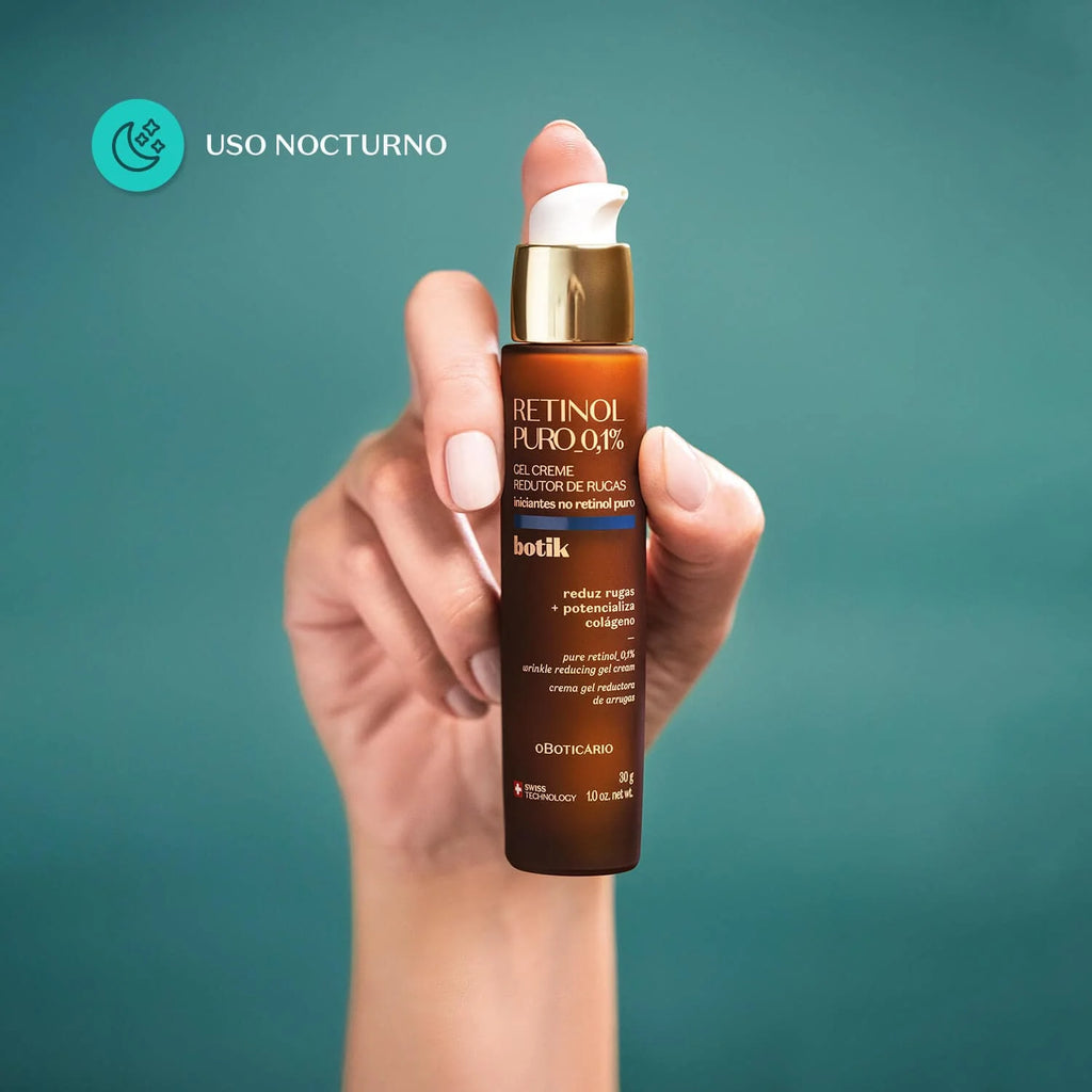Botik Crema gel reductora arrugas Retinol Puro