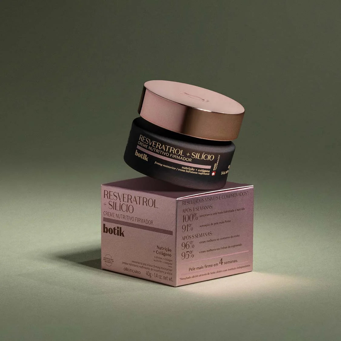 Botik Crema nutritiva reafirmante Resveratrol + Silicio