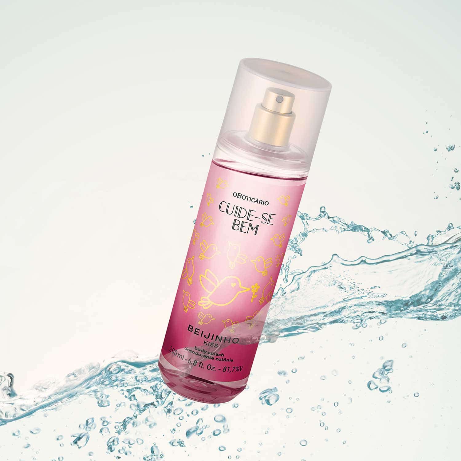 Body Splash Cuide-Se Bem Beijinho 200Ml