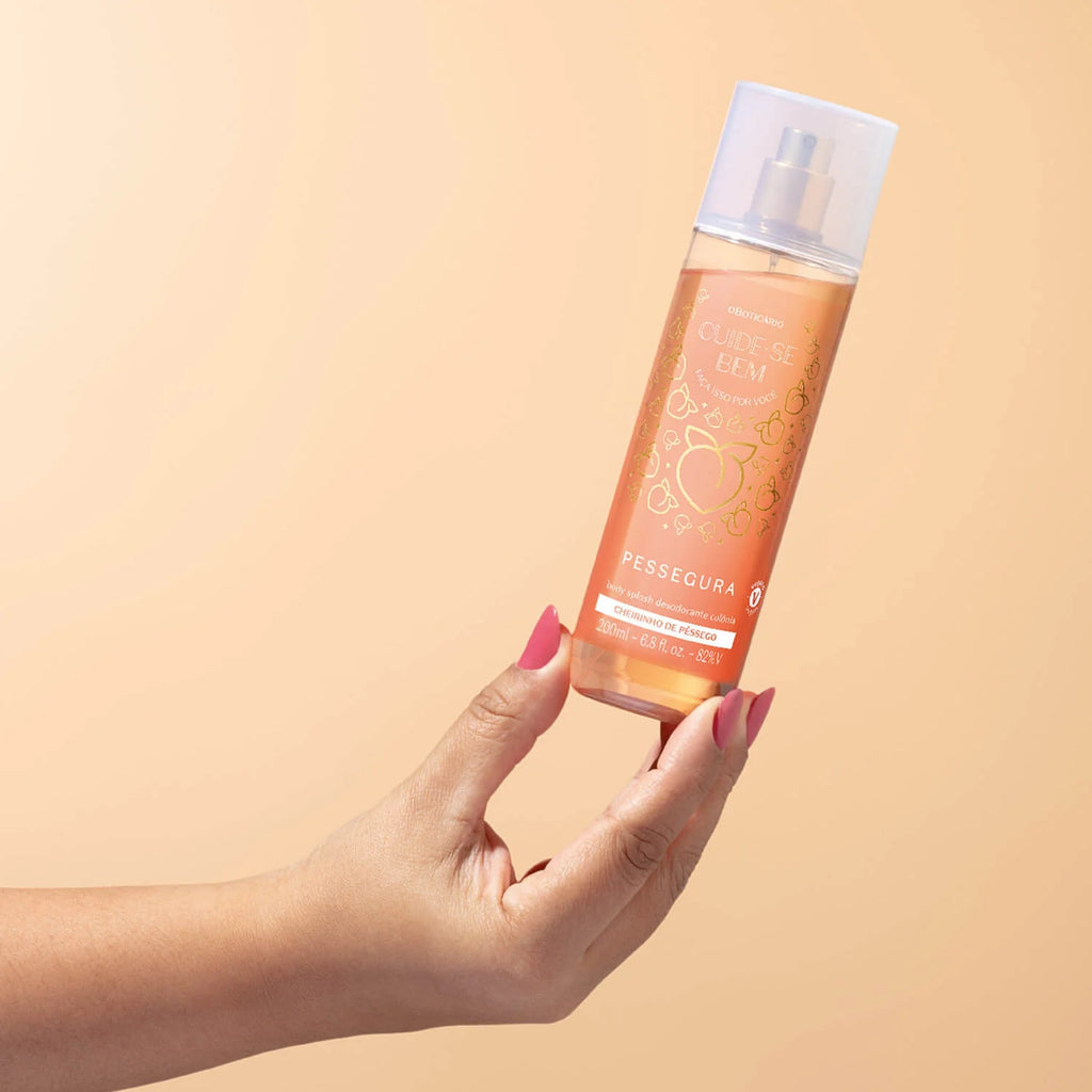 Body Splash De Durazno 200Ml Exp Cuide-Se Bem
