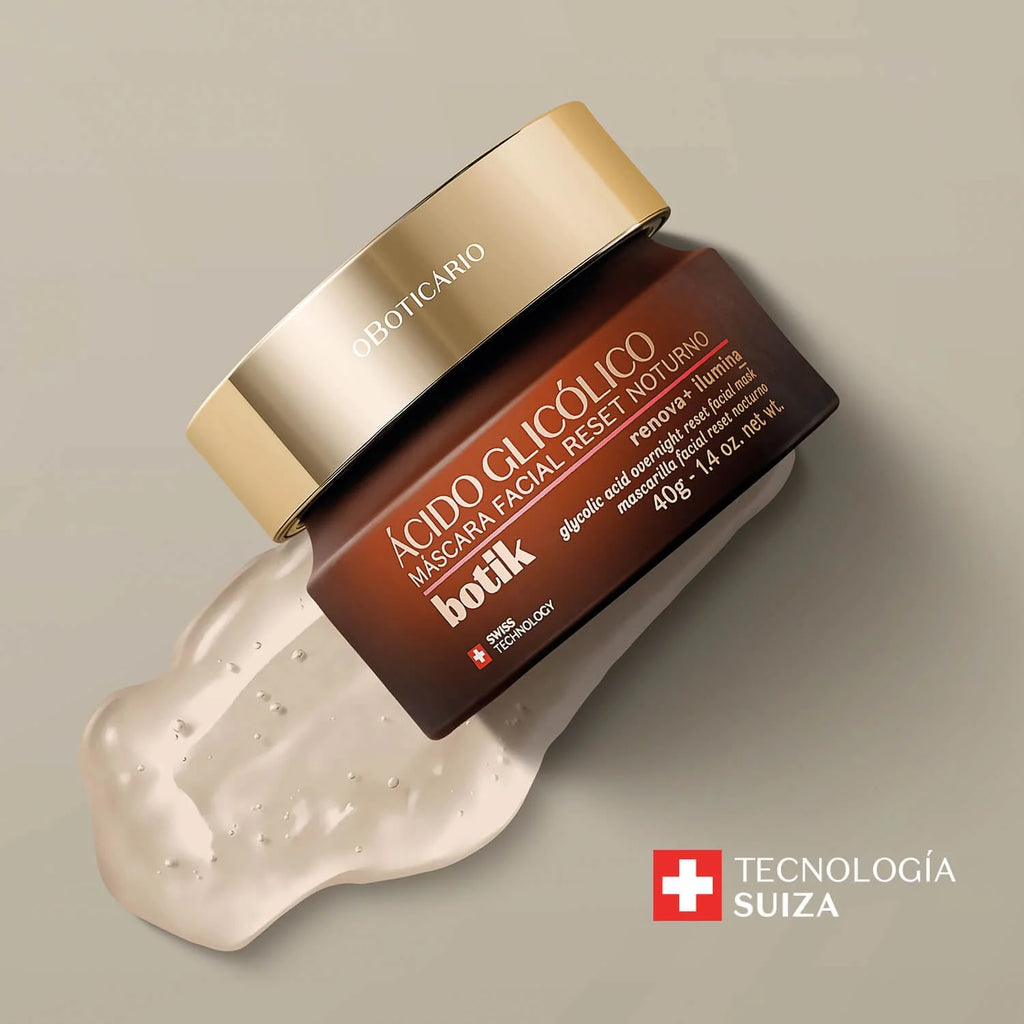 Botik Máscara facial reset nocturno Ácido Glicólico