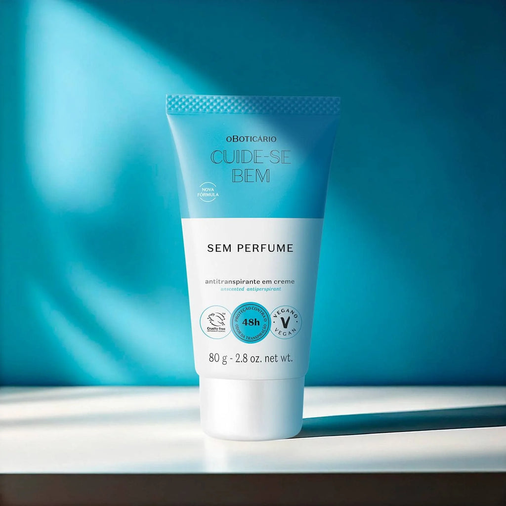Desodorante antitranspirante en crema sin perfume Beijinho