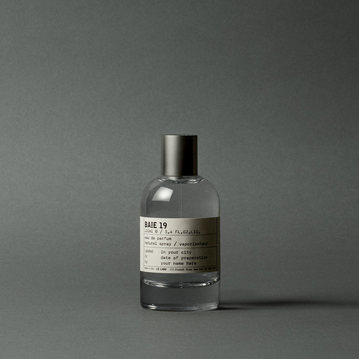 Le Labo Baie 19