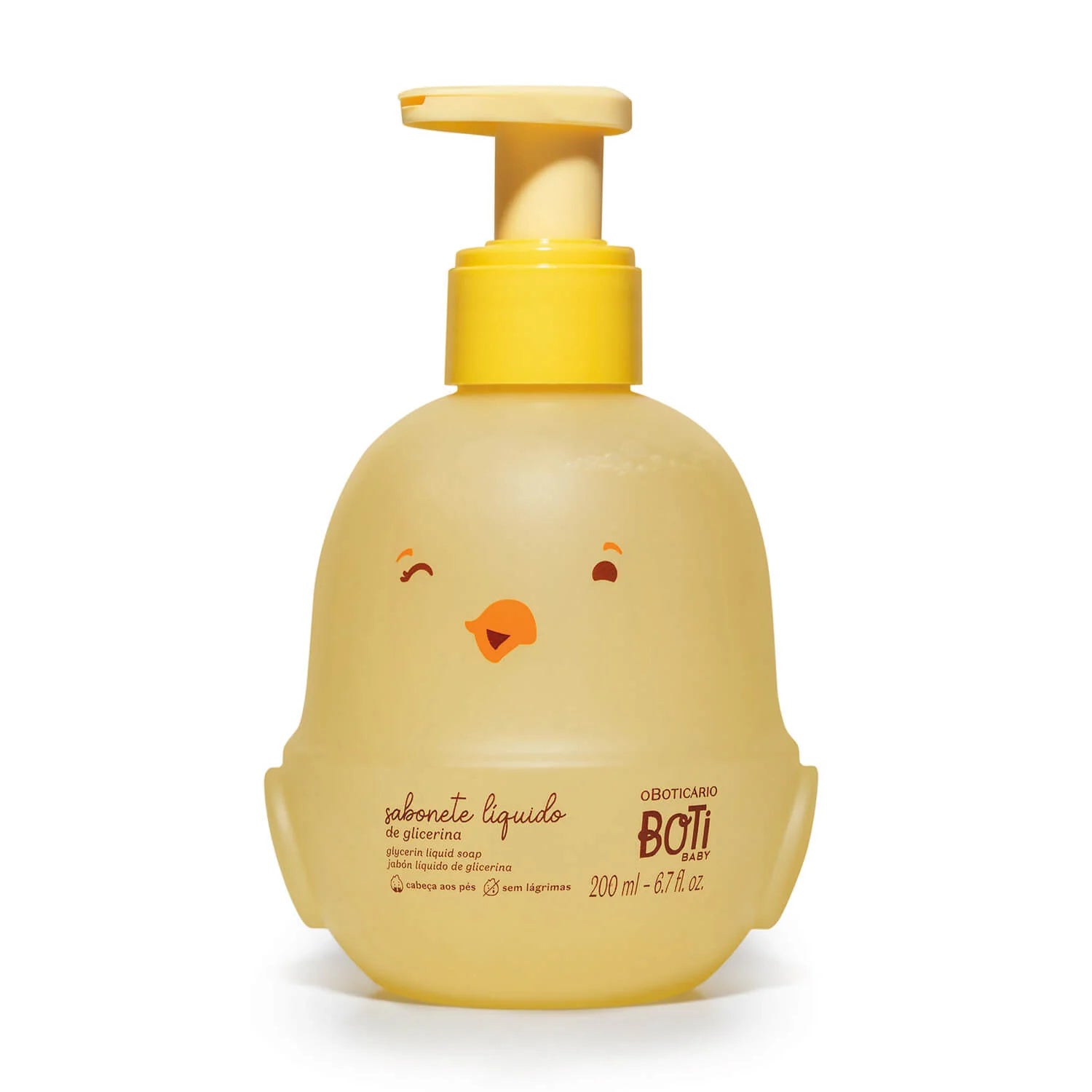 Jabón líquido de bebé para el cuerpo y cabello 200ml Boti Baby