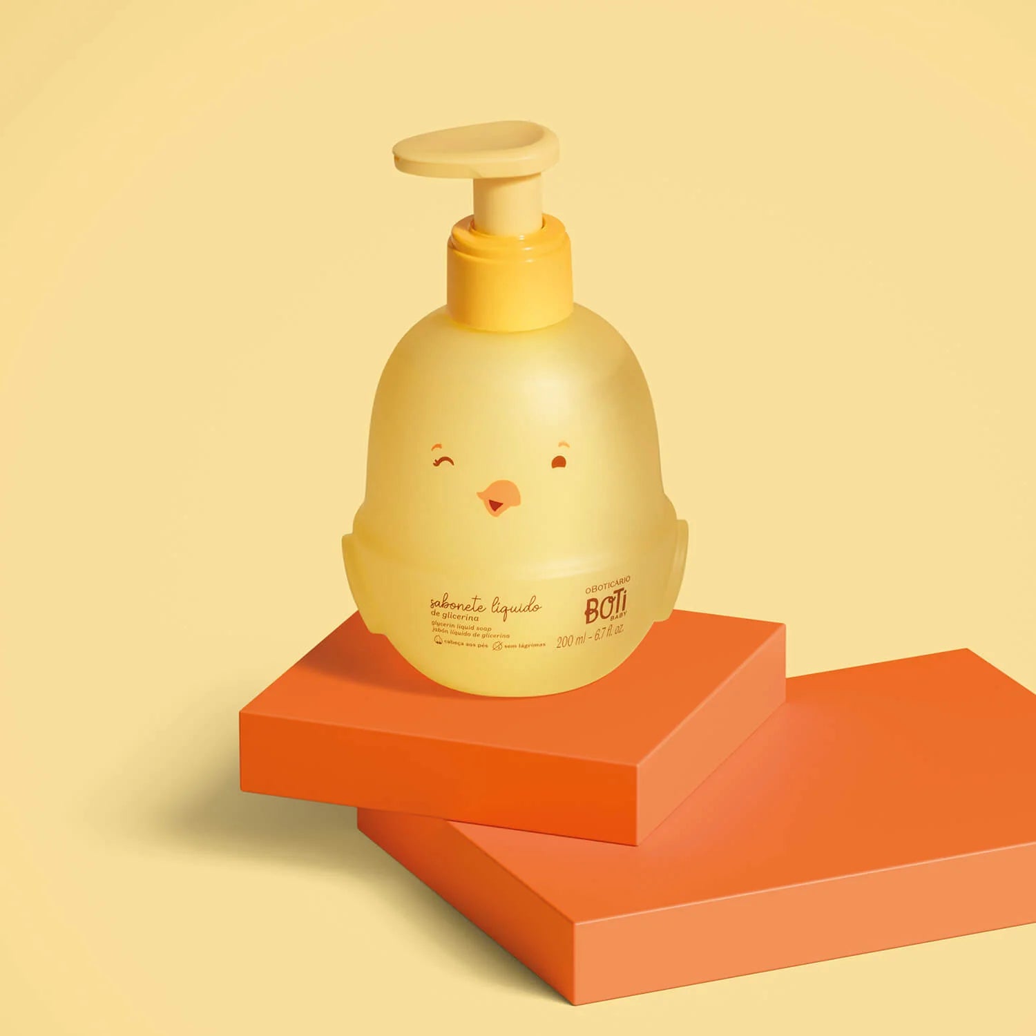 Jabón líquido de bebé para el cuerpo y cabello 200ml Boti Baby