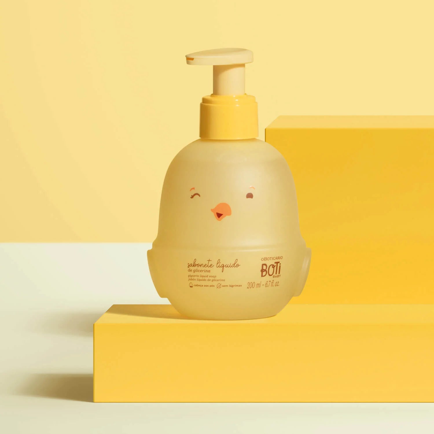 Jabón líquido de bebé para el cuerpo y cabello 200ml Boti Baby