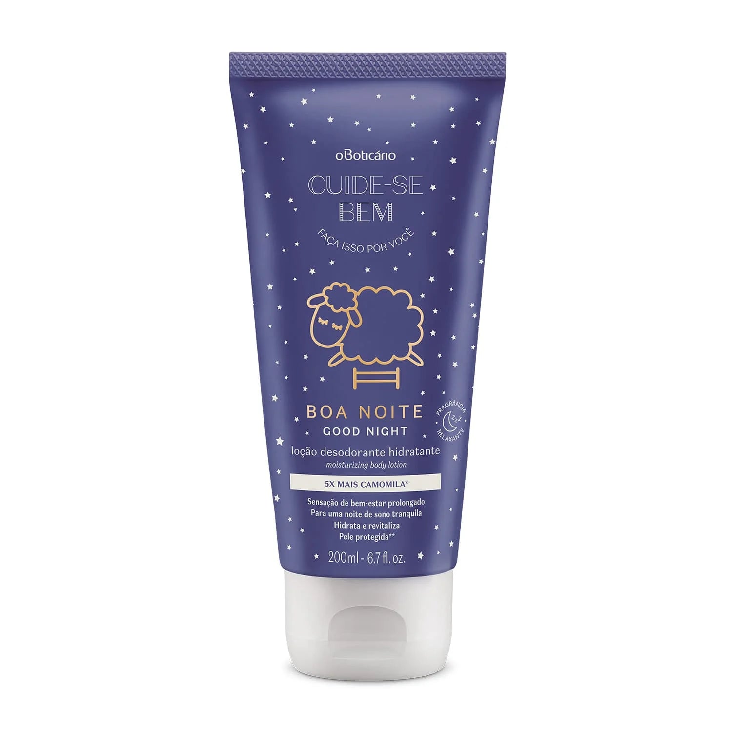 Loción hidratante corporal Boa Noite 200ml