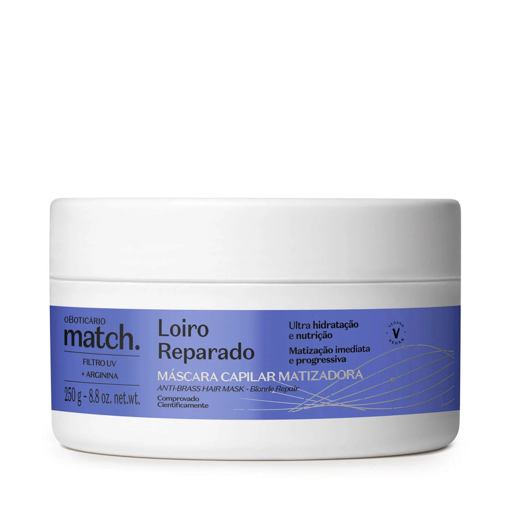 Match Máscara capilar matizante Rubios