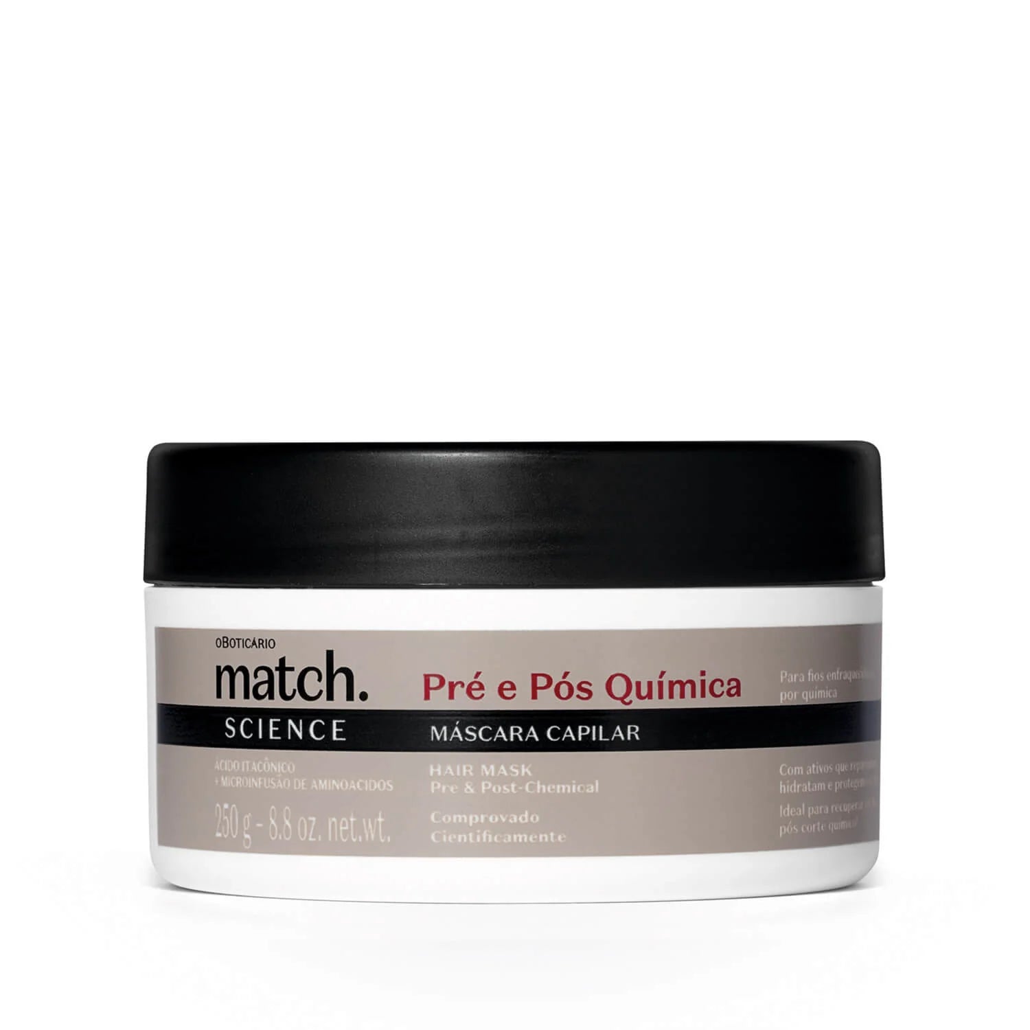 Mascarilla para cabello dañado por tinte Pre POS QUIMICA 250g