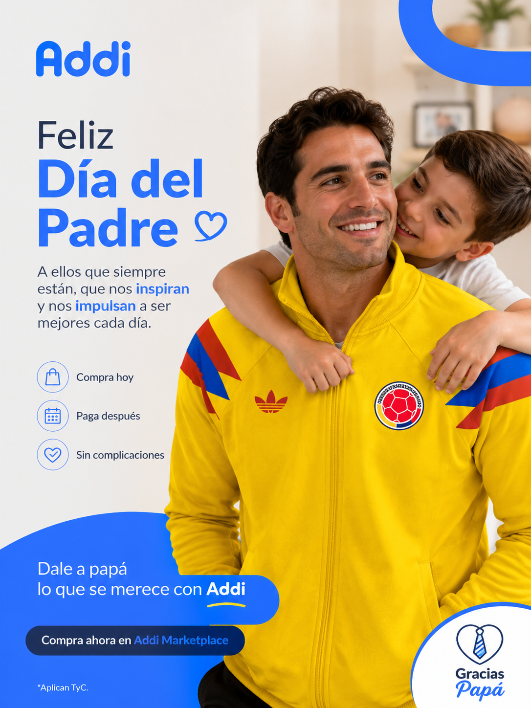 Buzo Retro Colombia - PROMO PADRES