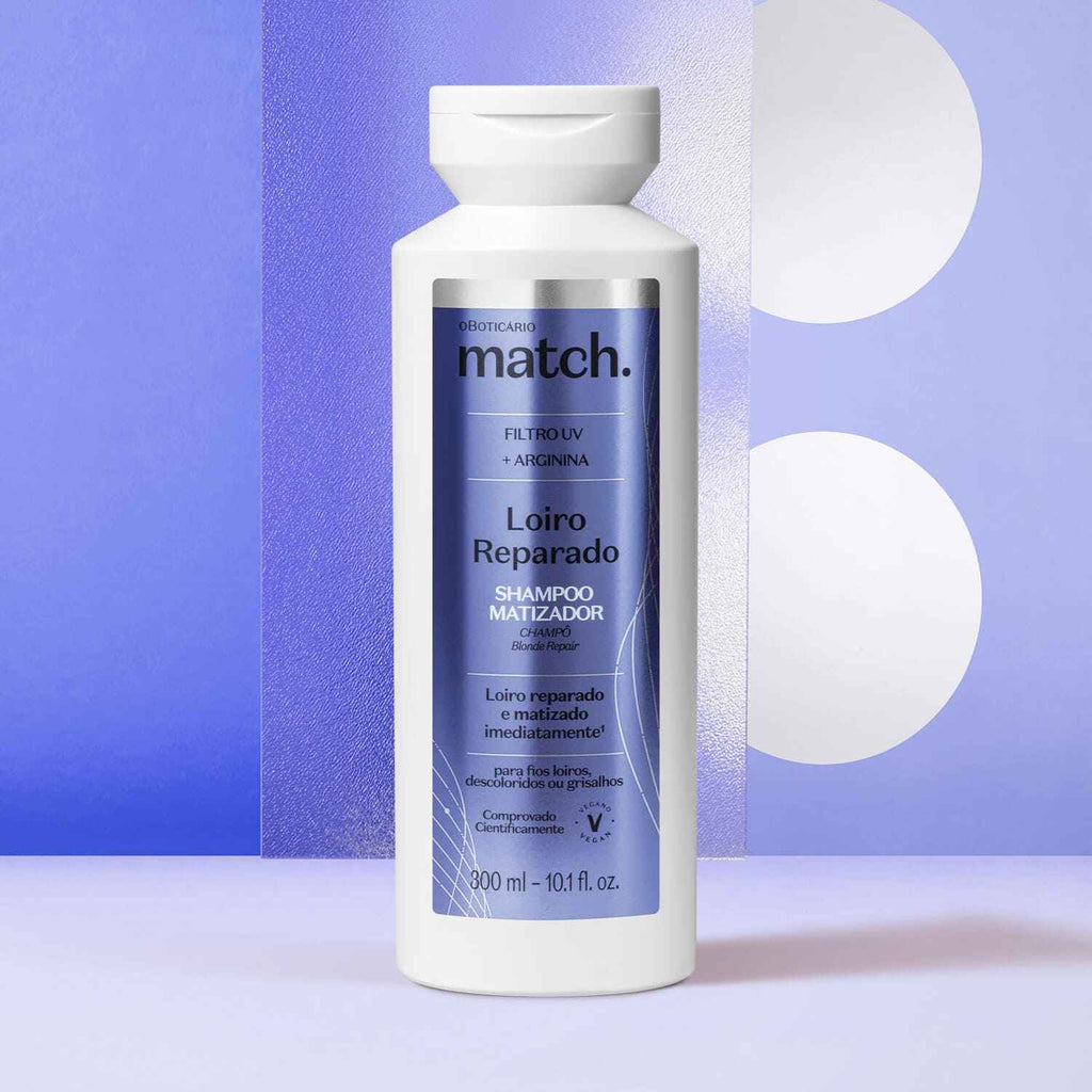 Shampoo matizador Rubio Reparado