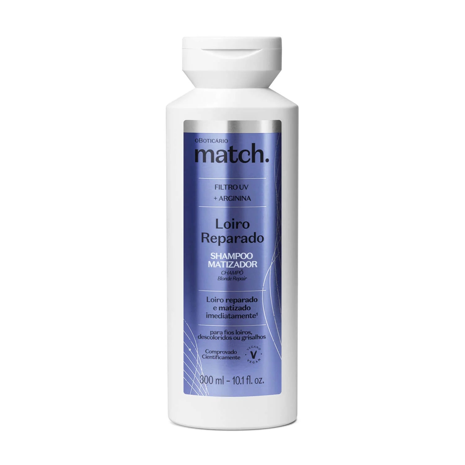 Shampoo matizador Rubio Reparado