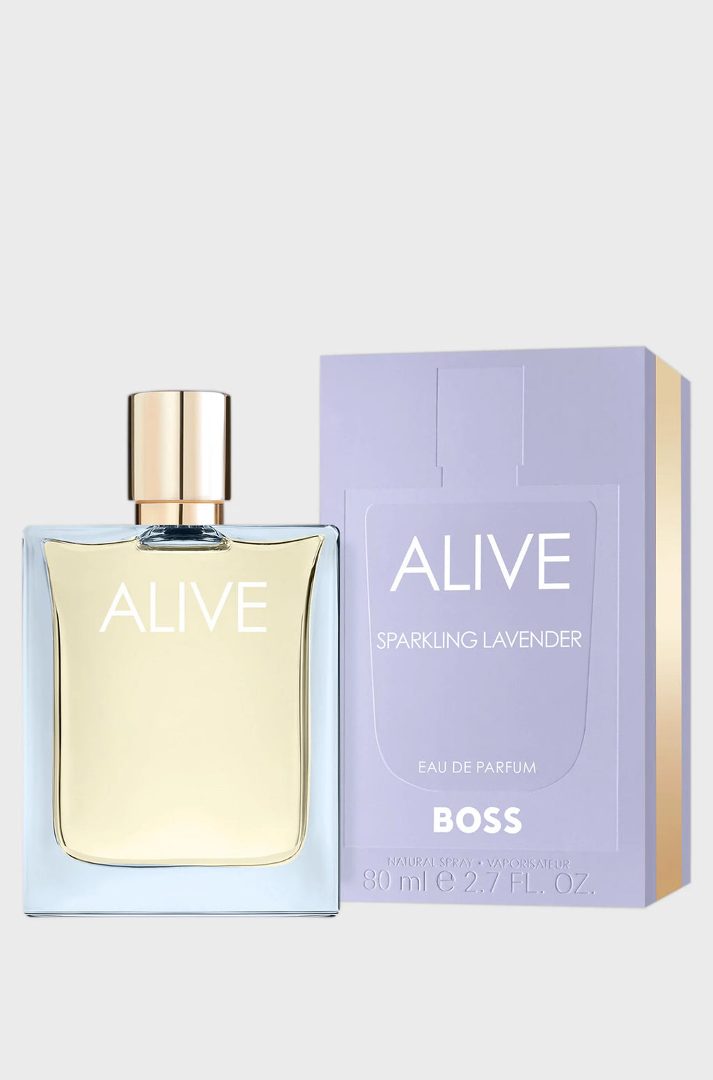 Hugo Boss Alive Sparkling Lavender EDP 80ml perfume y caja