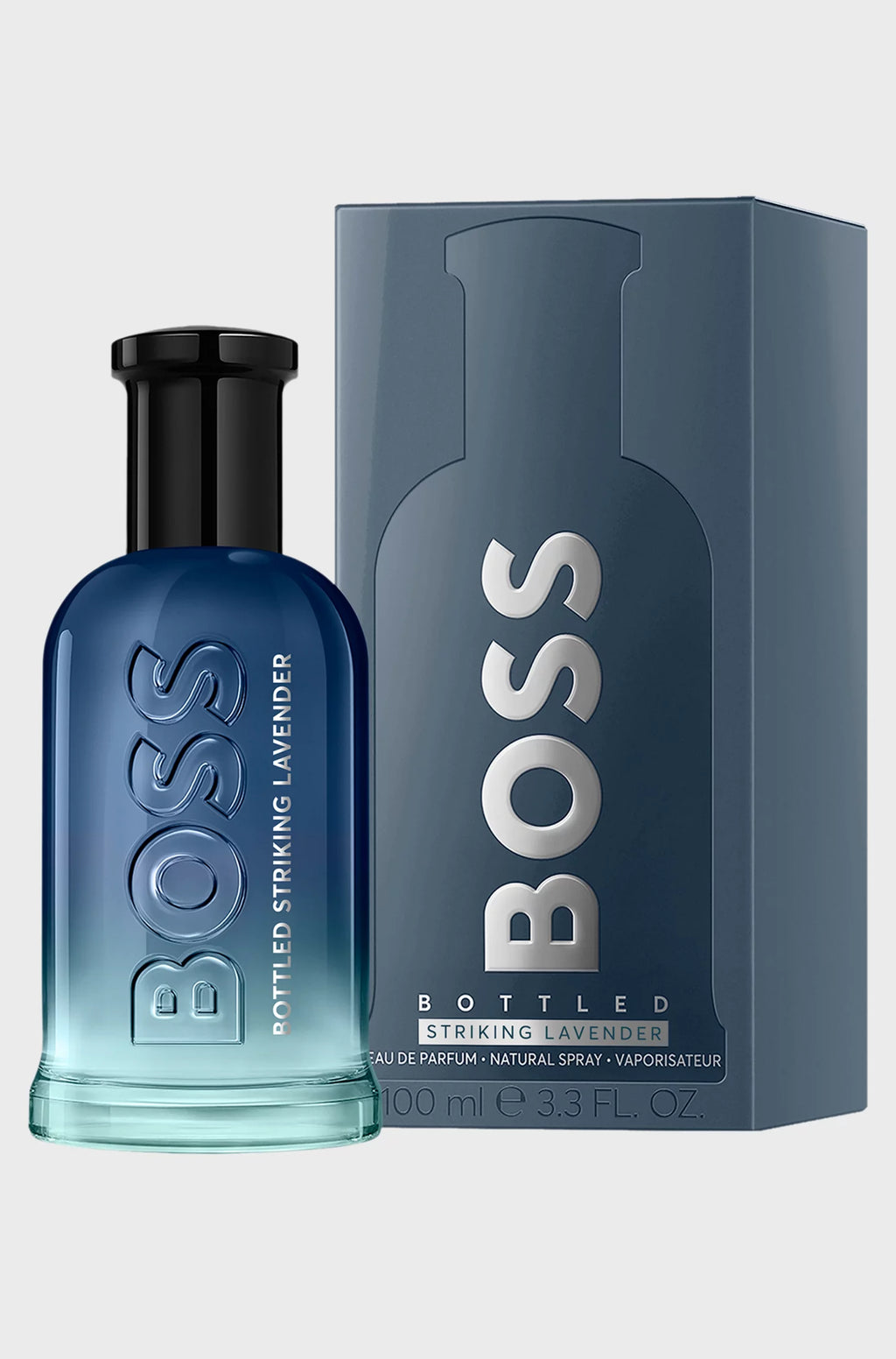 Hugo Boss Bottled Striking Lavender EDP 100ml perfume y caja